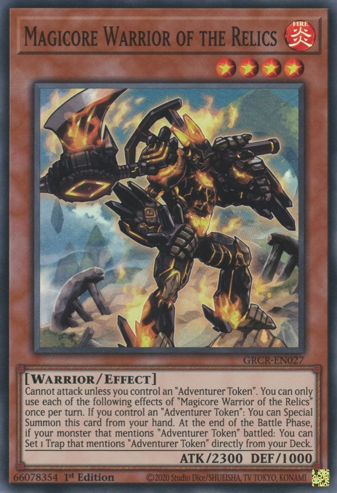 Image for Magicore Warrior of the Relics (The Grand Creators) (GRCR-EN027) - YuGiOh