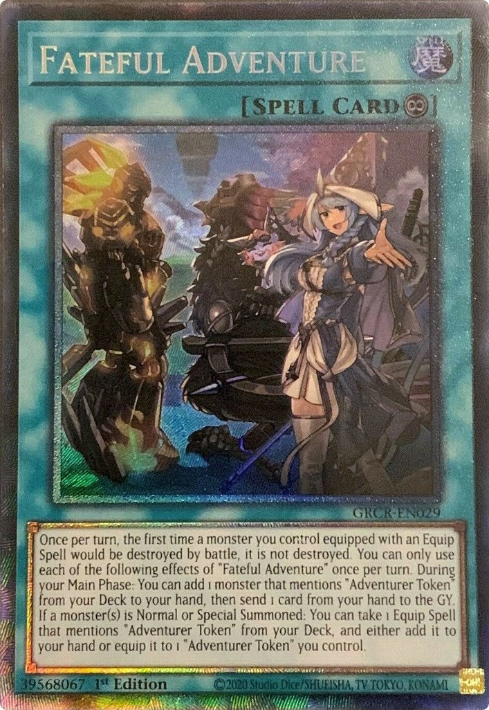 Image for Fateful Adventure (CR) (The Grand Creators) (GRCR-EN029) - YuGiOh