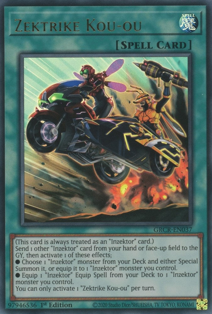 Image for Zektrike Kou-ou (The Grand Creators) (GRCR-EN037) - YuGiOh