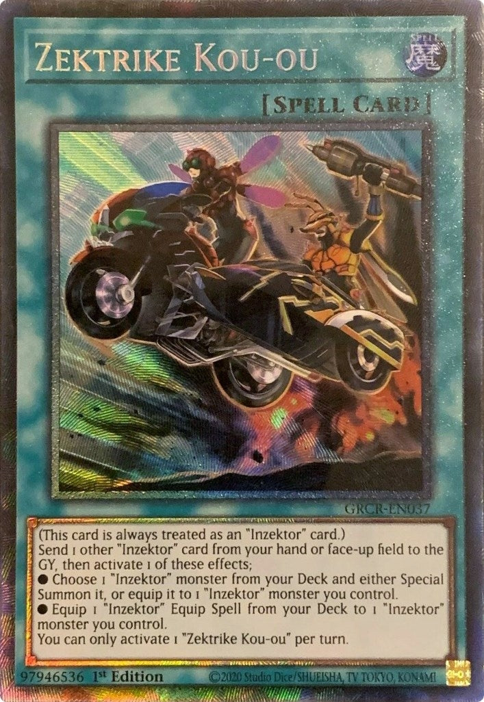 Image for Zektrike Kou-ou (CR) (The Grand Creators) (GRCR-EN037) - YuGiOh