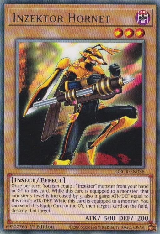 Image for Inzektor Hornet (The Grand Creators) (GRCR-EN038) - YuGiOh