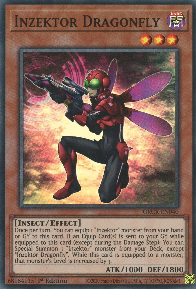 Image for Inzektor Dragonfly (The Grand Creators) (GRCR-EN040) - YuGiOh