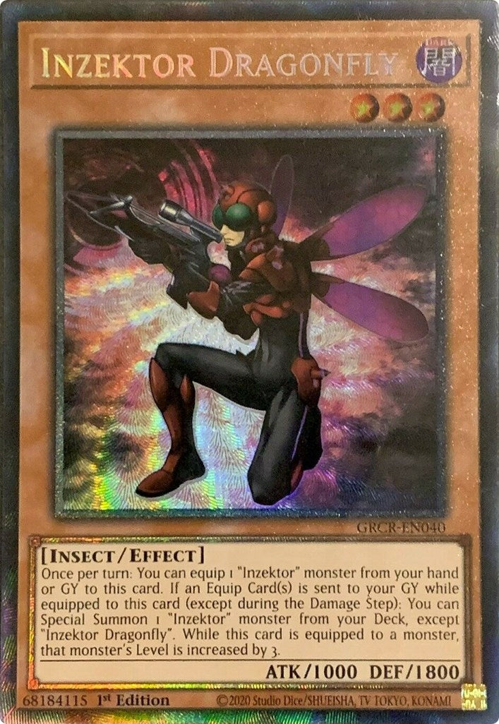 Image for Inzektor Dragonfly (CR) (The Grand Creators) (GRCR-EN040) - YuGiOh