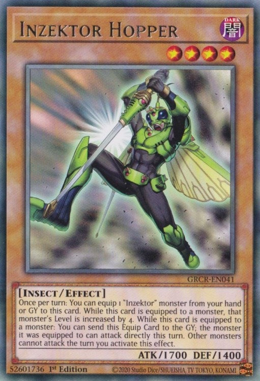 Image for Inzektor Hopper (The Grand Creators) (GRCR-EN041) - YuGiOh