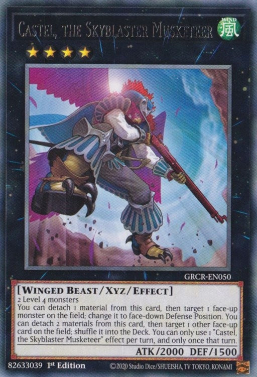 Image for Castel, the Skyblaster Musketeer (The Grand Creators) (GRCR-EN050) - YuGiOh