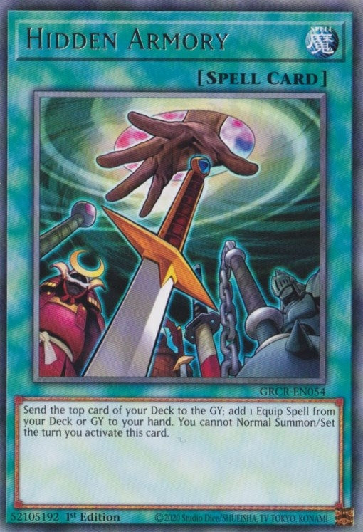 Image for Hidden Armory (The Grand Creators) (GRCR-EN054) - YuGiOh