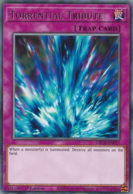 Image for Torrential Tribute (The Grand Creators) (GRCR-EN057) - YuGiOh