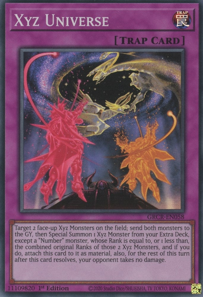Image for Xyz Universe (The Grand Creators) (GRCR-EN058) - YuGiOh