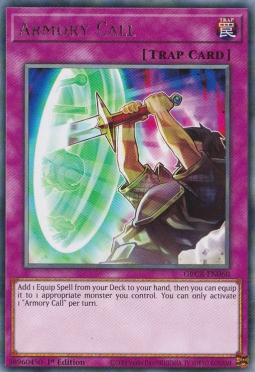 Image for Armory Call (The Grand Creators) (GRCR-EN060) - YuGiOh