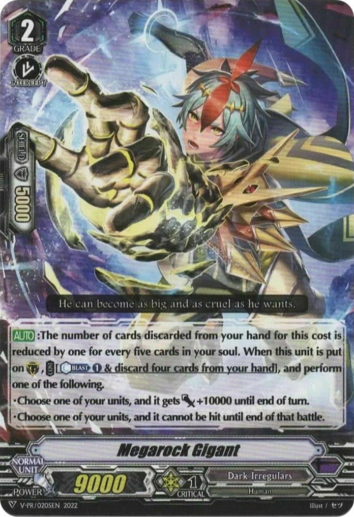 Image for Megarock Gigant (V Promo Cards) (V-PR/0205EN) - Cardfight Vanguard