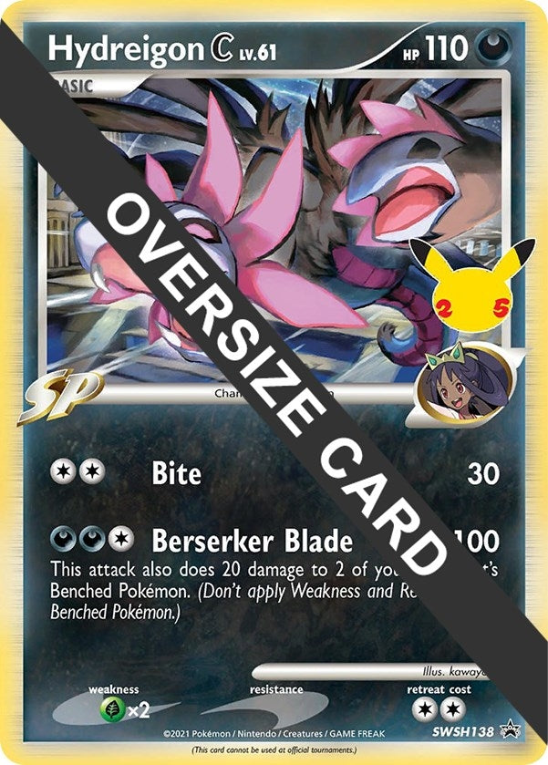 Image for Hydreigon C - SWSH138 (Jumbo Cards) (SWSH138) - Pokemon