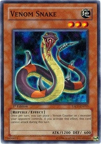Image for Venom Snake (Tactical Evolution) (TAEV-EN015) - YuGiOh