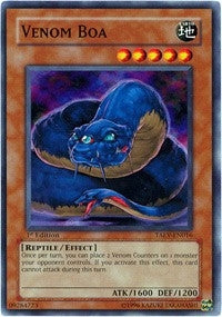 Image for Venom Boa (Tactical Evolution) (TAEV-EN016) - YuGiOh