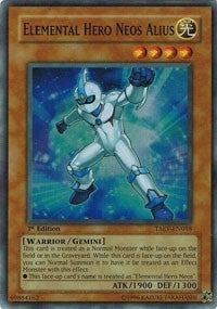 Image for Elemental Hero Neos Alius (Tactical Evolution) (TAEV-EN018) - YuGiOh