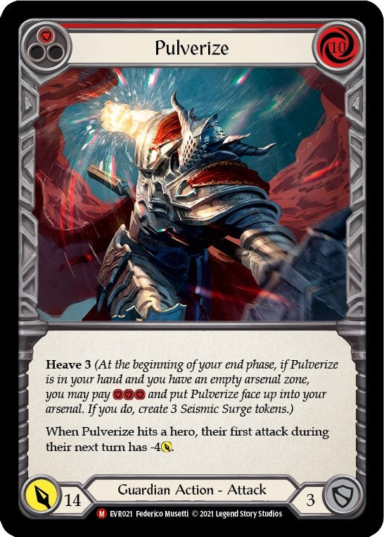 Image for Pulverize (Everfest) (EVR021) - Flesh and Blood TCG