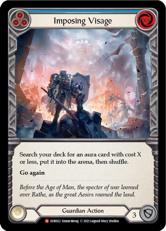 Image for Imposing Visage (Everfest) (EVR022) - Flesh and Blood TCG