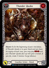 Image for Thunder Quake (Red) (Everfest) (EVR024) - Flesh and Blood TCG