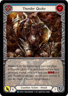 Image for Thunder Quake (Blue) (Extended Art) (Everfest) (EVR026) - Flesh and Blood TCG