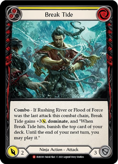 Image for Break Tide (Everfest) (EVR038) - Flesh and Blood TCG