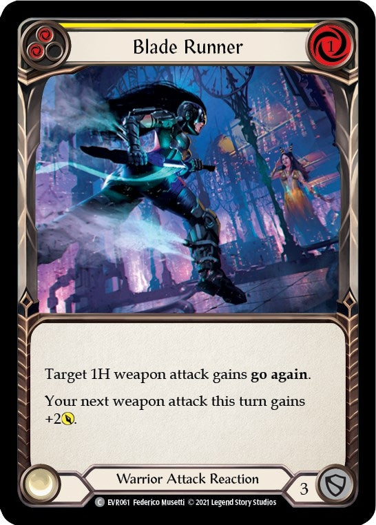 Image for Blade Runner (Yellow) (Everfest) (EVR061) - Flesh and Blood TCG