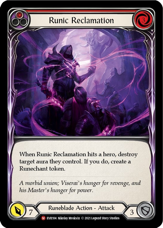 Image for Runic Reclamation (Everfest) (EVR104) - Flesh and Blood TCG
