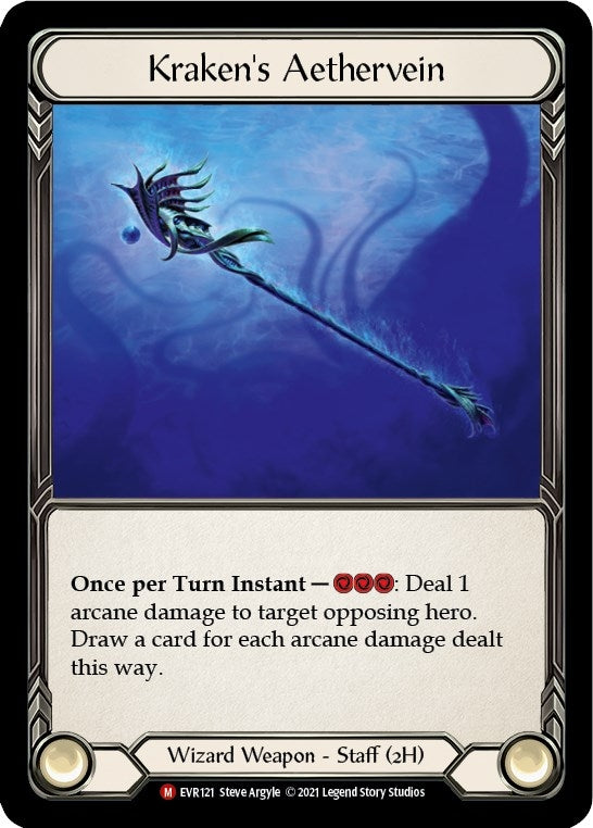 Image for Kraken's Aethervein (Everfest) (EVR121) - Flesh and Blood TCG
