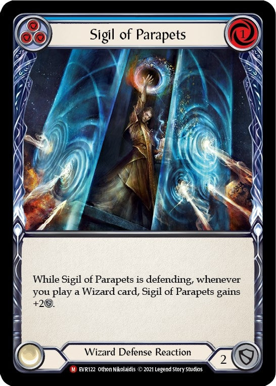 Image for Sigil of Parapets (Everfest) (EVR122) - Flesh and Blood TCG
