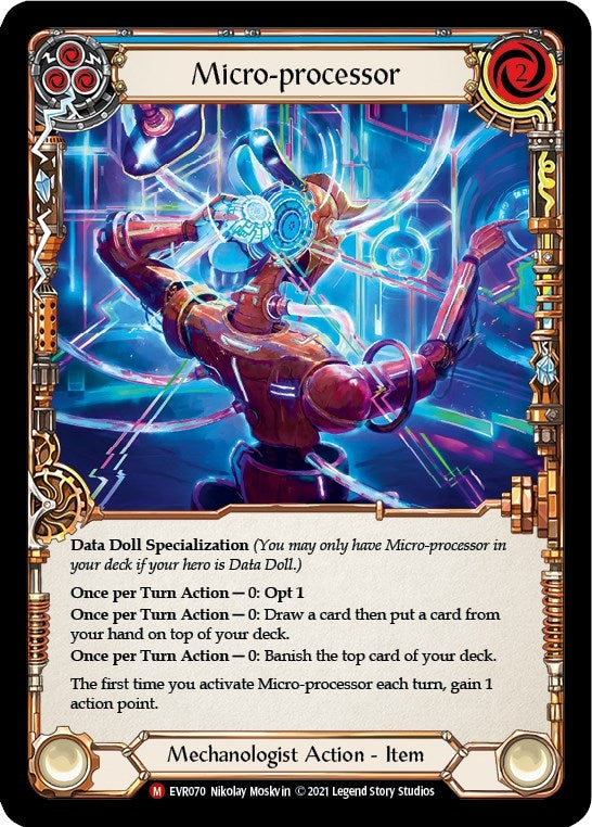 Image for Micro-processor (Everfest) (EVR070) - Flesh and Blood TCG