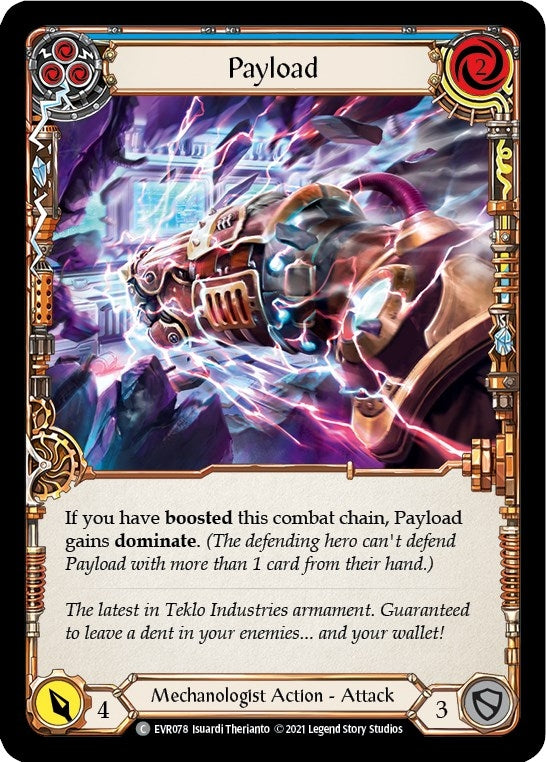 Image for Payload (Blue) (Everfest) (EVR078) - Flesh and Blood TCG