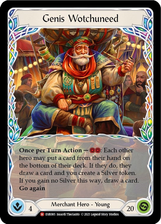 Image for Genis Wotchuneed (Everfest) (EVR085) - Flesh and Blood TCG