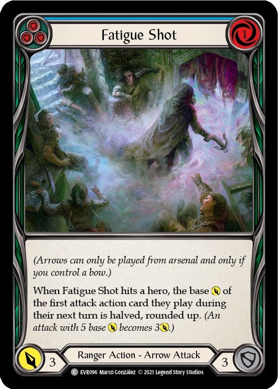 Image for Fatigue Shot (Blue) (Everfest) (EVR096) - Flesh and Blood TCG