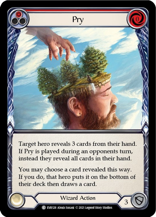 Image for Pry (Red) (Everfest) (EVR128) - Flesh and Blood TCG