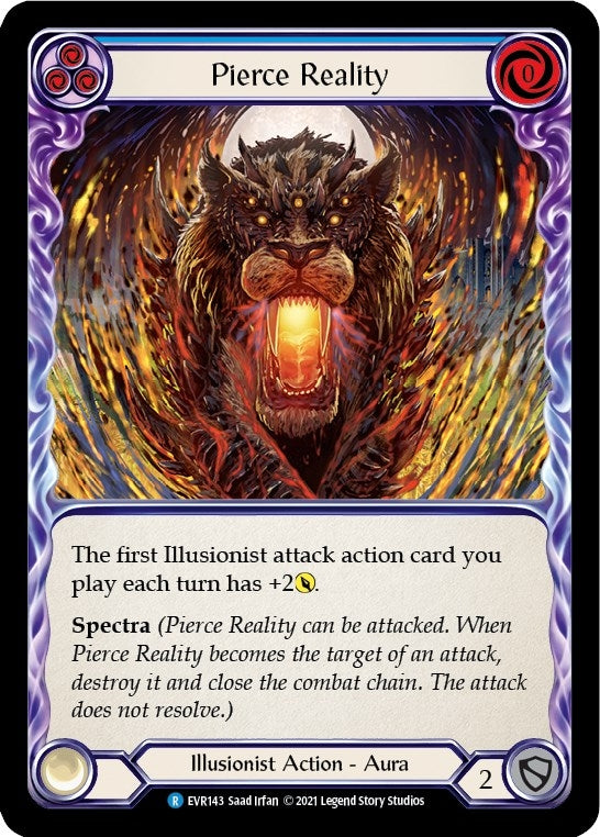 Image for Pierce Reality (Everfest) (EVR143) - Flesh and Blood TCG