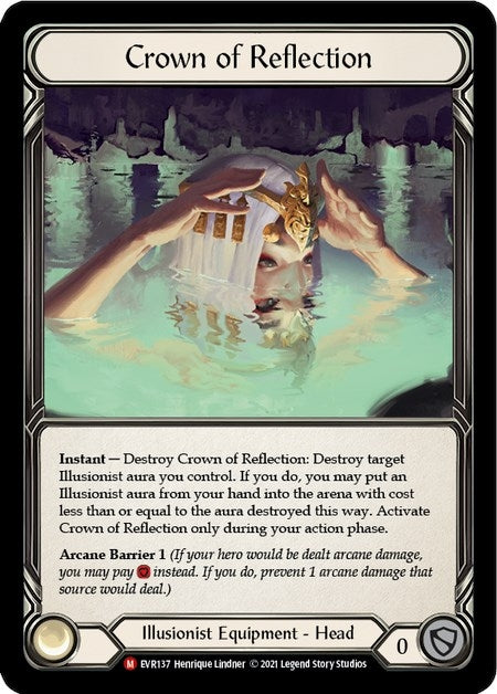 Image for Crown of Reflection (Everfest) (EVR137) - Flesh and Blood TCG