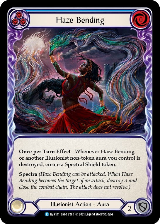 Image for Haze Bending (Everfest) (EVR141) - Flesh and Blood TCG