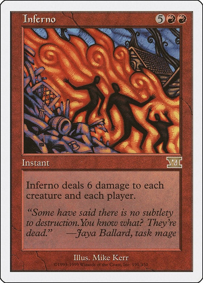 Image for Inferno (Classic Sixth Edition) (191) - Magic: The Gathering