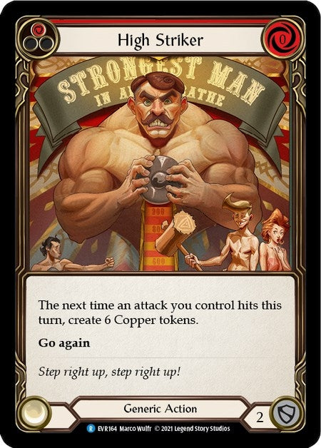 Image for High Striker (Red) (Everfest) (EVR164) - Flesh and Blood TCG