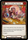 Image for Pick a Card, Any Card (Red) (Everfest) (EVR167) - Flesh and Blood TCG