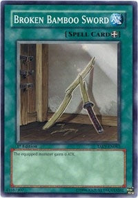 Image for Broken Bamboo Sword (Tactical Evolution) (TAEV-EN062) - YuGiOh