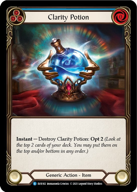 Image for Clarity Potion (Everfest) (EVR182) - Flesh and Blood TCG