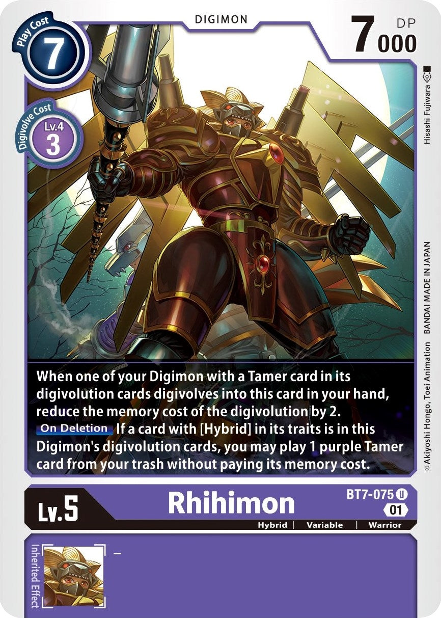 Image for Rhihimon (BT7-075 U) [Next Adventure]