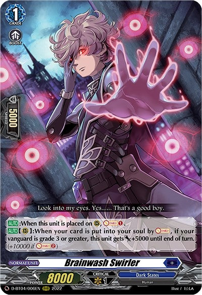 Image for Brainwash Swirler (D-BT04: Awakening of Chakrabarthi) (D-BT04/006EN) - Cardfight Vanguard