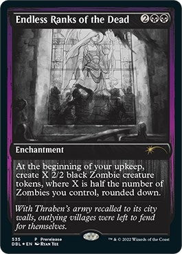 Image for Endless Ranks of the Dead (Prerelease Cards) (535) - Magic: The Gathering