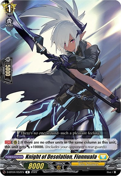 Image for Knight of Desolation, Fionnuala (D-BT04: Awakening of Chakrabarthi) (D-BT04/052EN) - Cardfight Vanguard