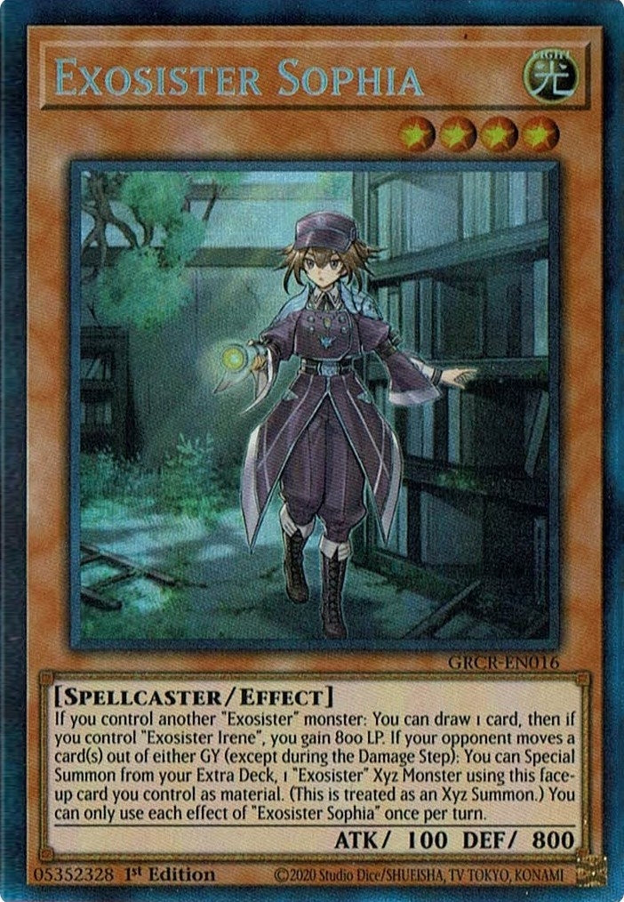 Image for Exosister Sophia (CR) (The Grand Creators) (GRCR-EN016) - YuGiOh