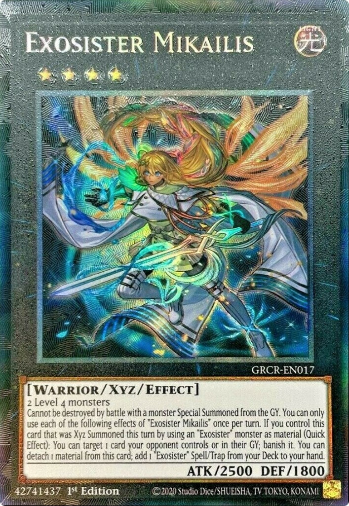 Image for Exosister Mikailis (CR) (The Grand Creators) (GRCR-EN017) - YuGiOh
