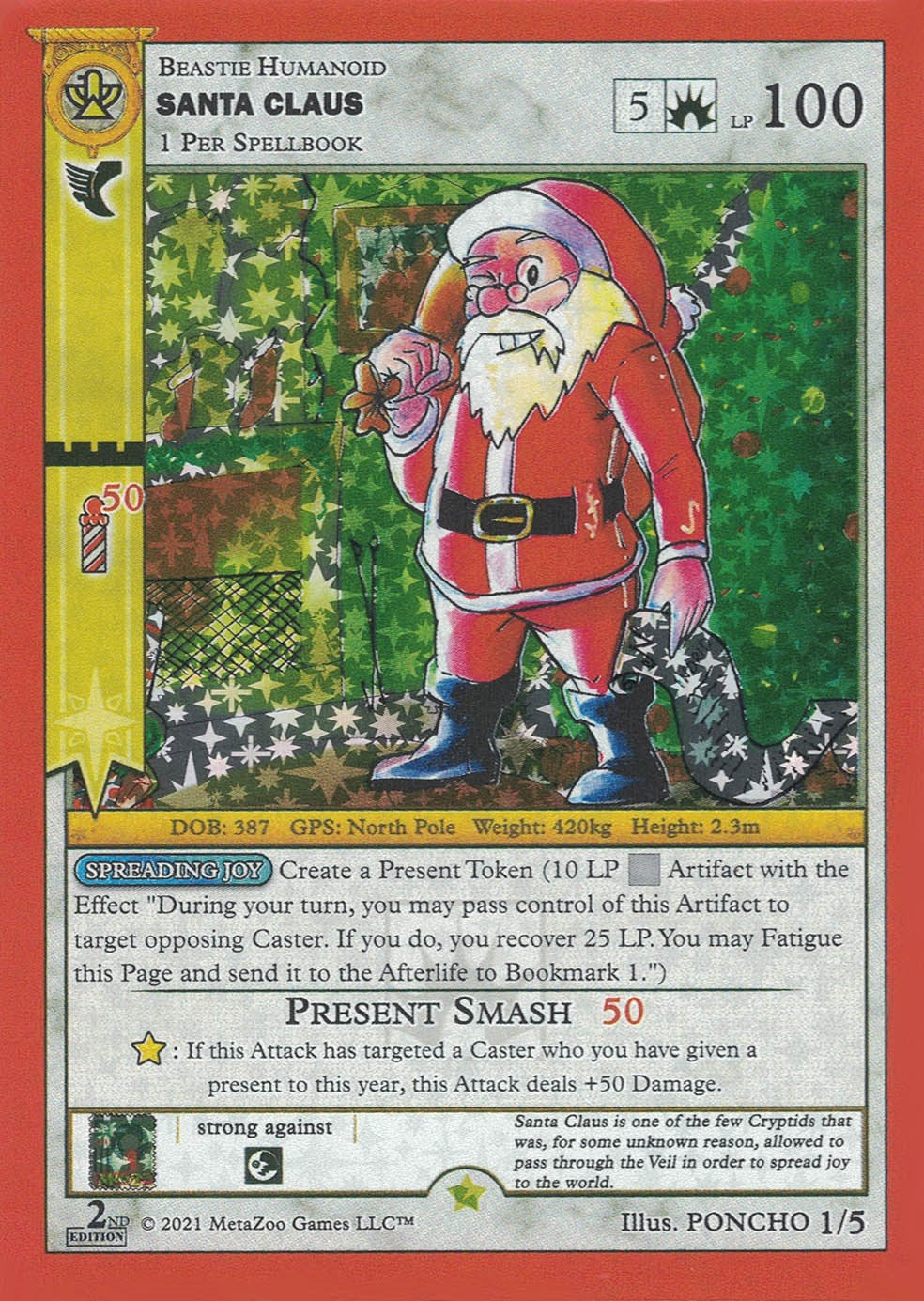 Image for Santa Claus (Holiday Promo 2021) (Second Edition) [Holiday Promos]