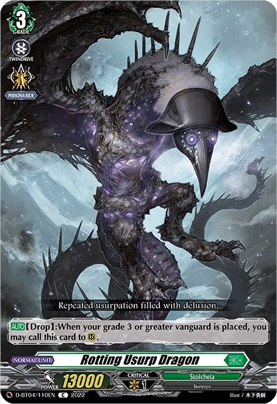 Image for Rotting Usurp Dragon (D-BT04: Awakening of Chakrabarthi) (D-BT04/110EN) - Cardfight Vanguard
