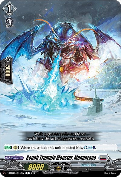 Image for Rough Trample Monster, Megagrago (D-BT04: Awakening of Chakrabarthi) (D-BT04/045EN) - Cardfight Vanguard