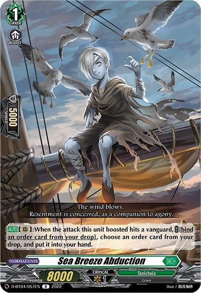 Image for Sea Breeze Abduction (D-BT04: Awakening of Chakrabarthi) (D-BT04/057EN) - Cardfight Vanguard